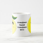 Mug Pamplemousse Dessiné Drôle (Centre)