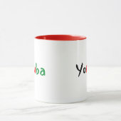 Mug Panafricain Yoruba Coloré (Centre)