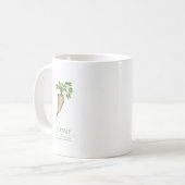 Mug panais, fernandes élégants (Devant gauche)