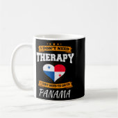 Mug Panamanian Flag I Panama Flag I Vacation Panama  (Gauche)