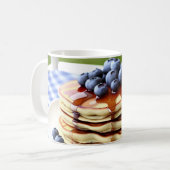 Mug Pancakes aux bleuets (Devant gauche)