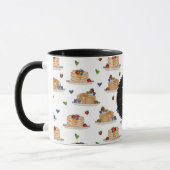 Mug Pancakes Baies Petit Déjeuner Brunch Monogramme No (Gauche)