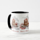 Mug Pancakes Sucre de canne vintage roux (Devant gauche)
