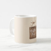 Mug Pancarte Premier Café Arc (Devant gauche)