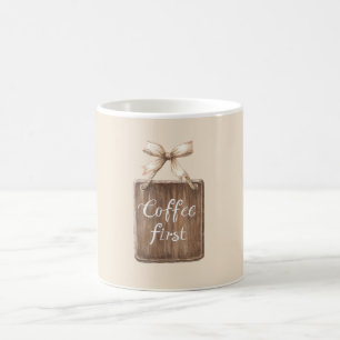 Mug Pancarte Premier Café Arc