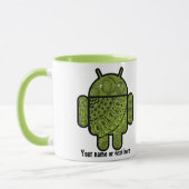 Mug Pancho Doodle Character pour robot Android™ (Gauche)