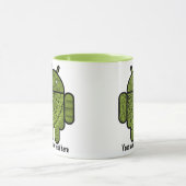 Mug Pancho Doodle Character pour robot Android™ (Centre)