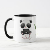 Mug Panda aquarelle mignonne (Gauche)