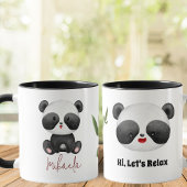 Mug Panda aquarelle mignonne