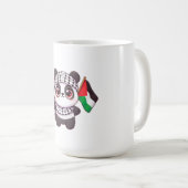 Mug Panda avec la paix en Palestine (Devant droit)