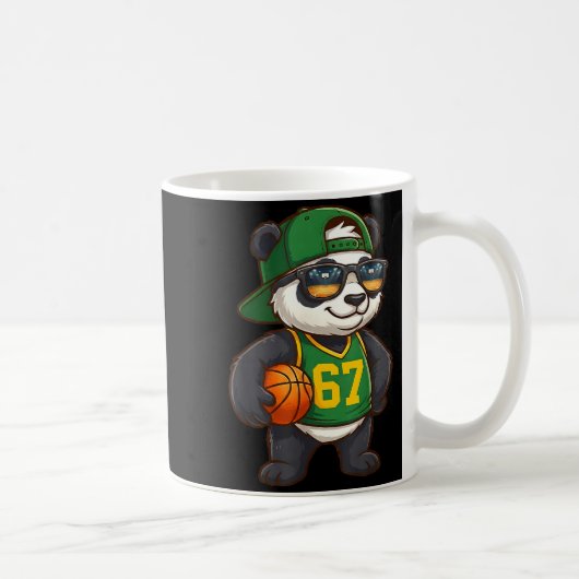 Mug Panda Basketball 67 Gen Alpha Slang Srts Men Boys  (Droite)