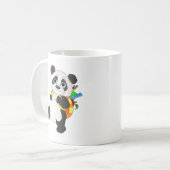 Mug Panda Bear avec sac à dos (Devant gauche)