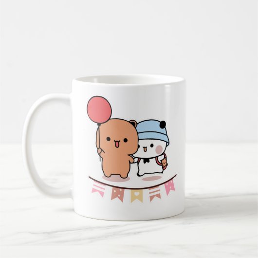 Mug PANDA BEAR, bubu et dudu câlin (Gauche)