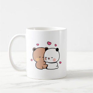 Mug Panda bear, bubu et dudu câlin