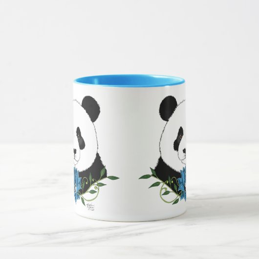 Mug Panda Bear Lotus (Centre)
