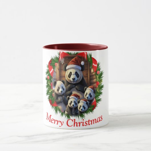 Mug Panda Bear Noël (Centre)