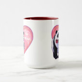 Mug Panda Bear Saint Valentin (Centre)