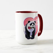 Mug Panda Bear Saint Valentin (Devant droit)