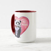 Mug Panda Bear Saint Valentin (Devant gauche)