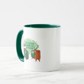 MUG PANDA BEAR WATCHING TV (Devant gauche)