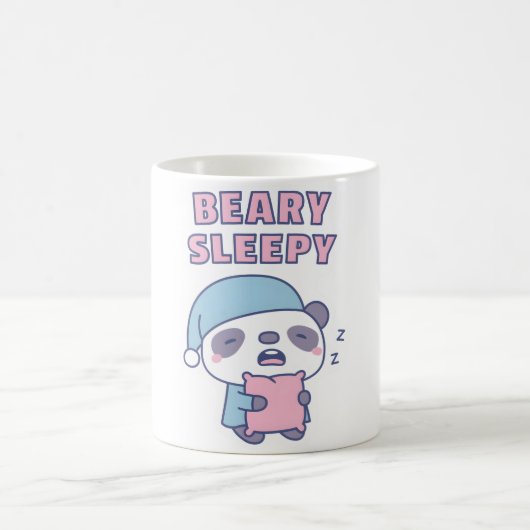 Mug Panda Béary Beurre Bleu Pun Doux (Centre)