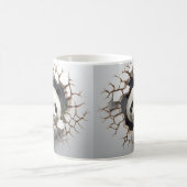 Mug Panda Cracked Hotte Art Panda Smashed Wall 3D (Centre)