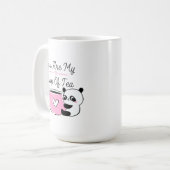 Mug Panda Cute Vous Êtes Ma Coupe De Thé Personnalisé (Devant gauche)