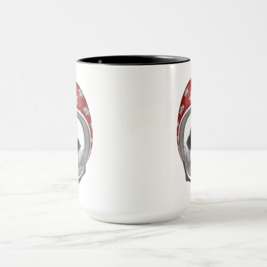 Mug Panda de casse-cou (Centre)