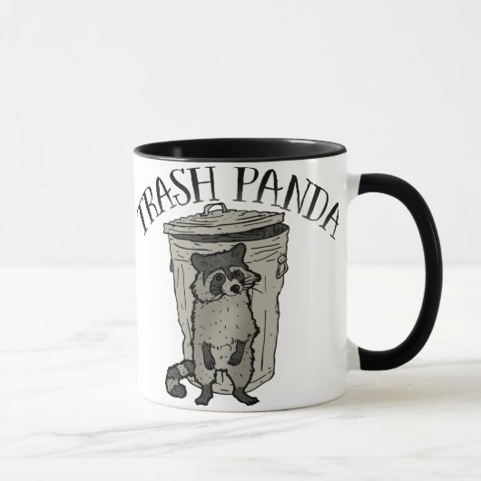 Mug Panda de déchets de raton laveur (Droite)