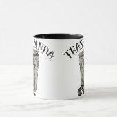 Mug Panda de déchets de raton laveur (Centre)