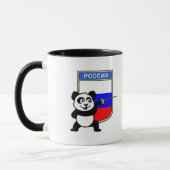 Mug Panda de la clôture russe (Gauche)