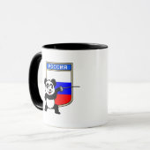 Mug Panda de la clôture russe (Devant gauche)