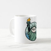 Mug Panda de la Liberté (Devant gauche)