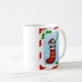 Mug Panda de Noël (Devant droit)
