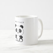 Mug Panda de paix intérieure (Devant droit)