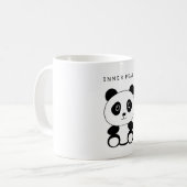 Mug Panda de paix intérieure (Devant gauche)