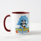Mug Panda de surf Oahu (Gauche)