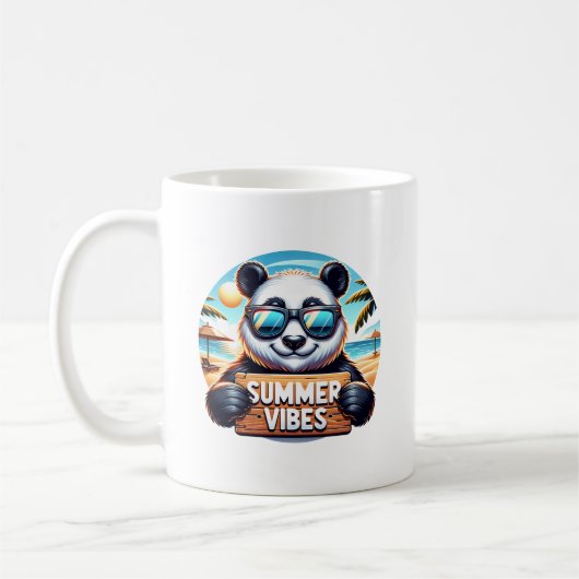 Mug Panda d'été (Gauche)