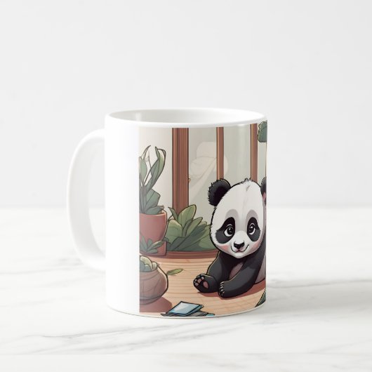 Mug Panda doux (Devant gauche)