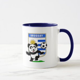 Mug Panda du football de l'Uruguay