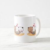 Mug Panda Et Brownie Bear Couple (Devant droit)