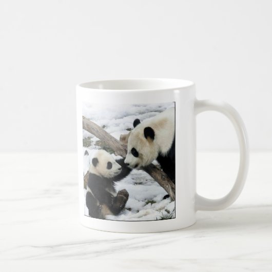Mug panda et maman de bébé (Droite)