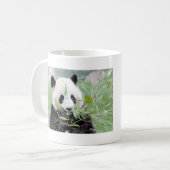 Mug Panda géant de la photo de grenades. Panda. (Devant gauche)