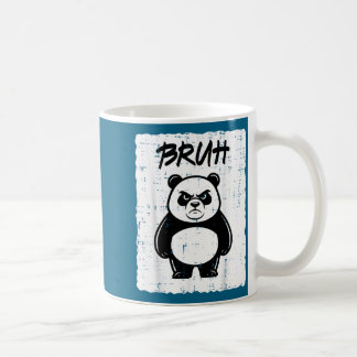 Mug Panda grincheux Bruh Citation drôle Affichage