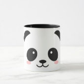 Mug Panda heureux mignon de visage (Centre)