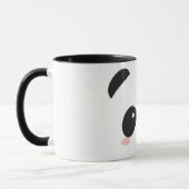 Mug Panda heureux mignon de visage (Gauche)