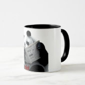 Mug Panda journal (Devant droit)