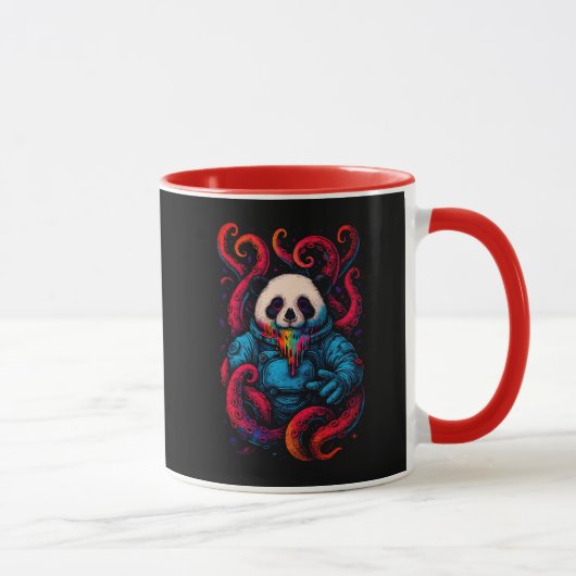 Mug Panda Kraken Cosmique (Droite)