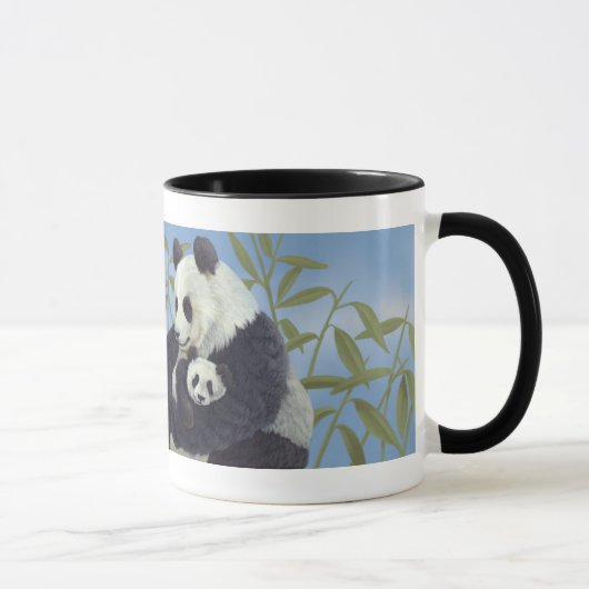 Mug Panda maman et bébé (Droite)