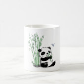 Mug Panda mangeant le bambou (Centre)